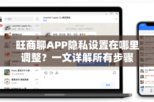 旺商聊APP隐私设置在哪里调整？一文详解所有步骤